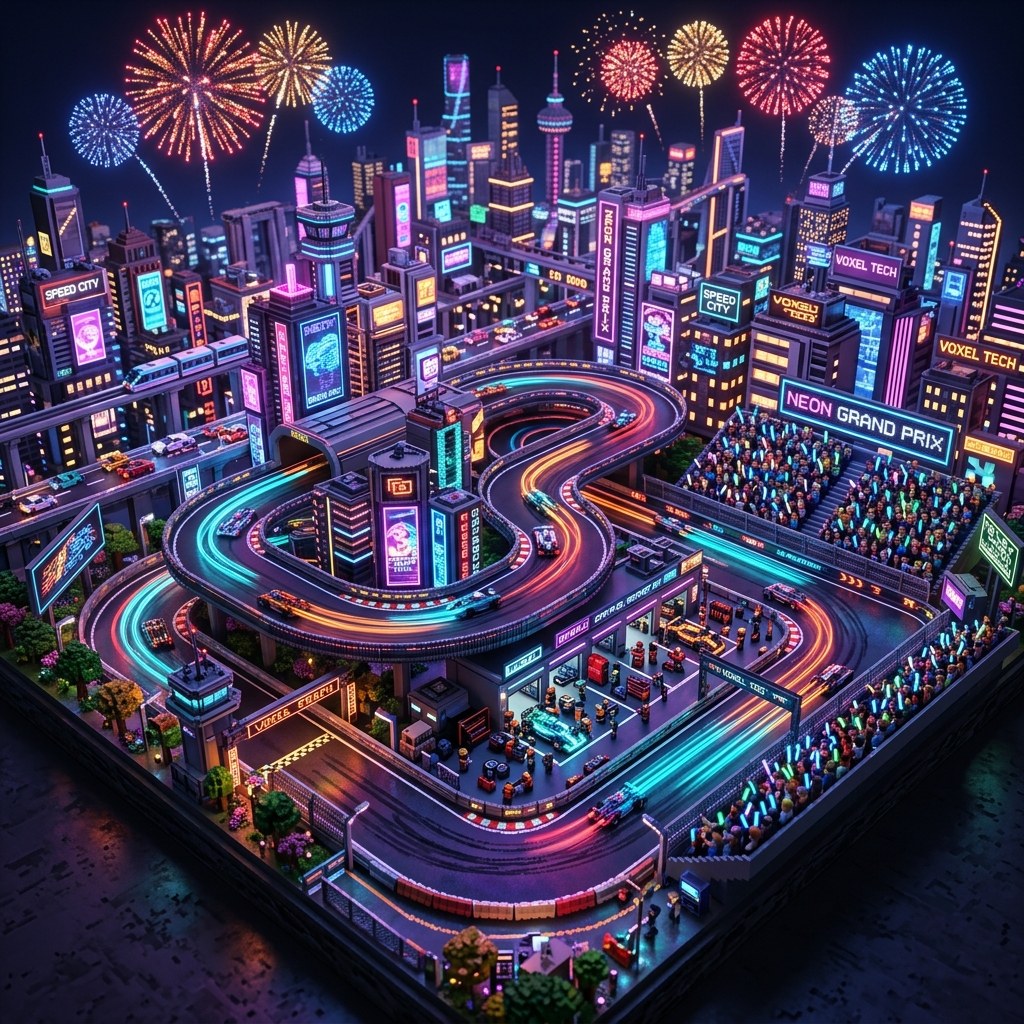 箱庭ボクセルレース